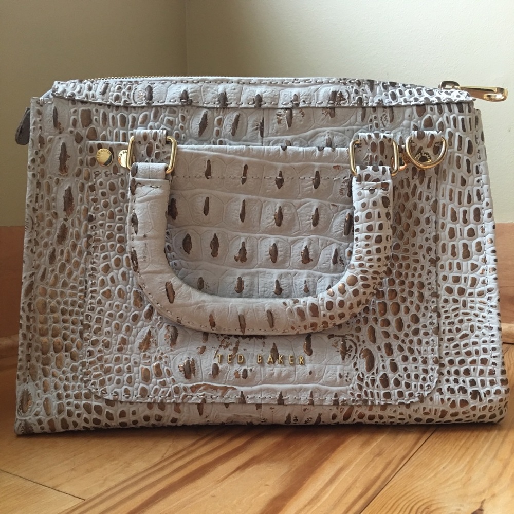 ✨Ted Baker Snakeskin Tote✨